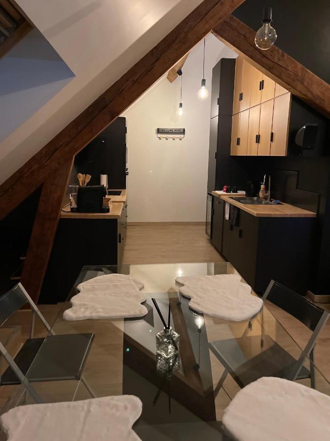 Loft Sous Combles Apartment Aubergenville Exterior photo